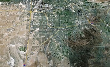 Maryland Pky, Las Vegas, NV - Vue aérienne  vue de carte