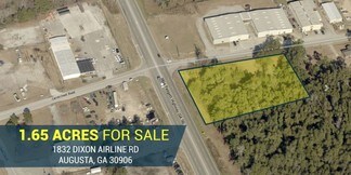 Plus de détails pour 1832 Dixon Airline Rd, Augusta, GA - Terrain à vendre