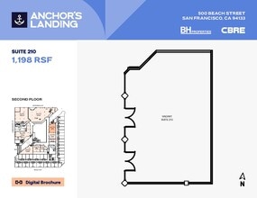 333 Jefferson St, San Francisco, CA à louer Plan d’étage– Image 1 sur 1