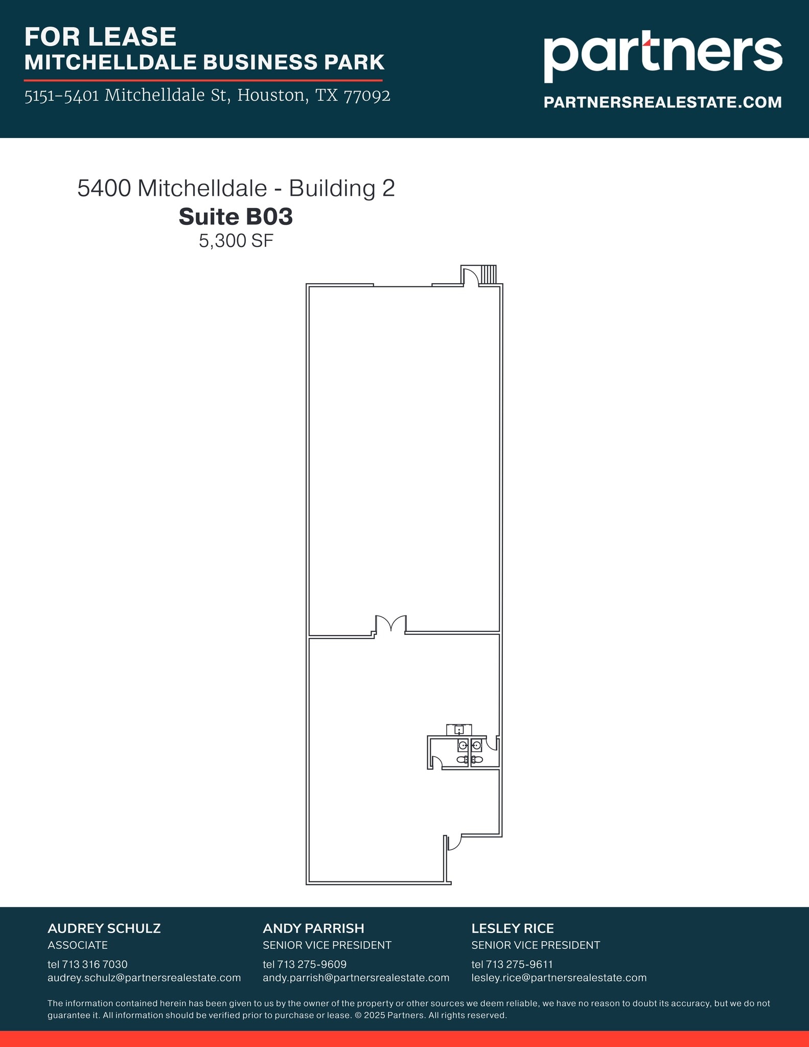 5151 Mitchelldale St, Houston, TX à louer Plan de site– Image 1 sur 1
