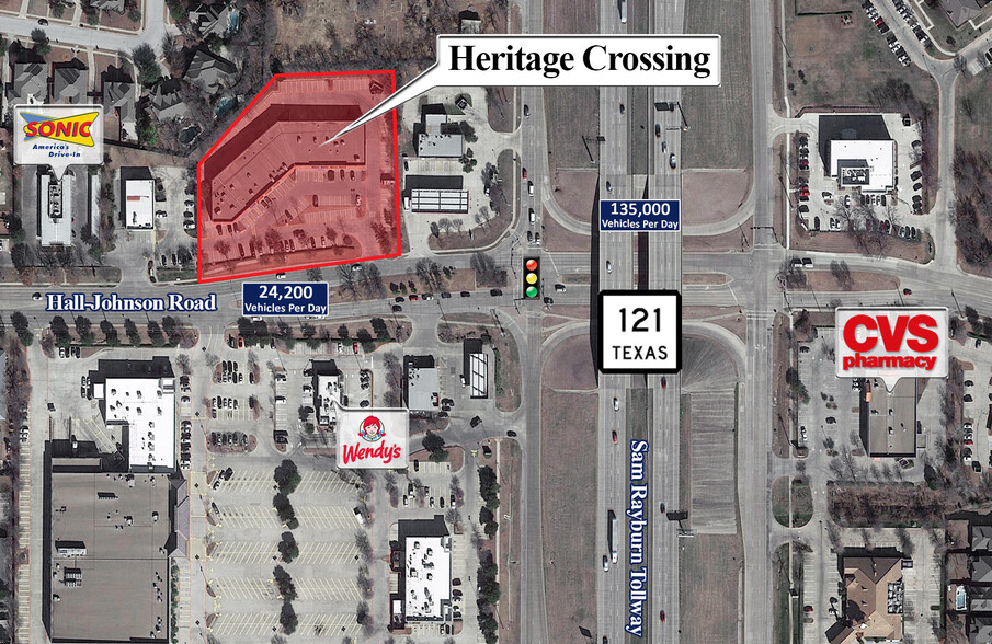 2140 Hall Johnson Rd, Grapevine, TX à louer - Aérien – Image 1 sur 2