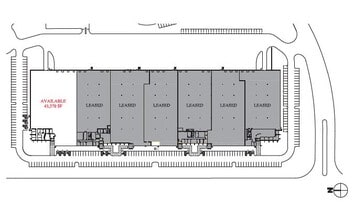 1585-1705 S Waukegan Rd, Waukegan, IL à louer Plan de site– Image 2 sur 2