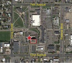 7301 Federal Blvd, Westminster, CO - Vue aérienne vue de carte