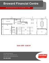 500 E Broward Blvd, Fort Lauderdale, FL à louer Plan d’étage– Image 1 sur 2