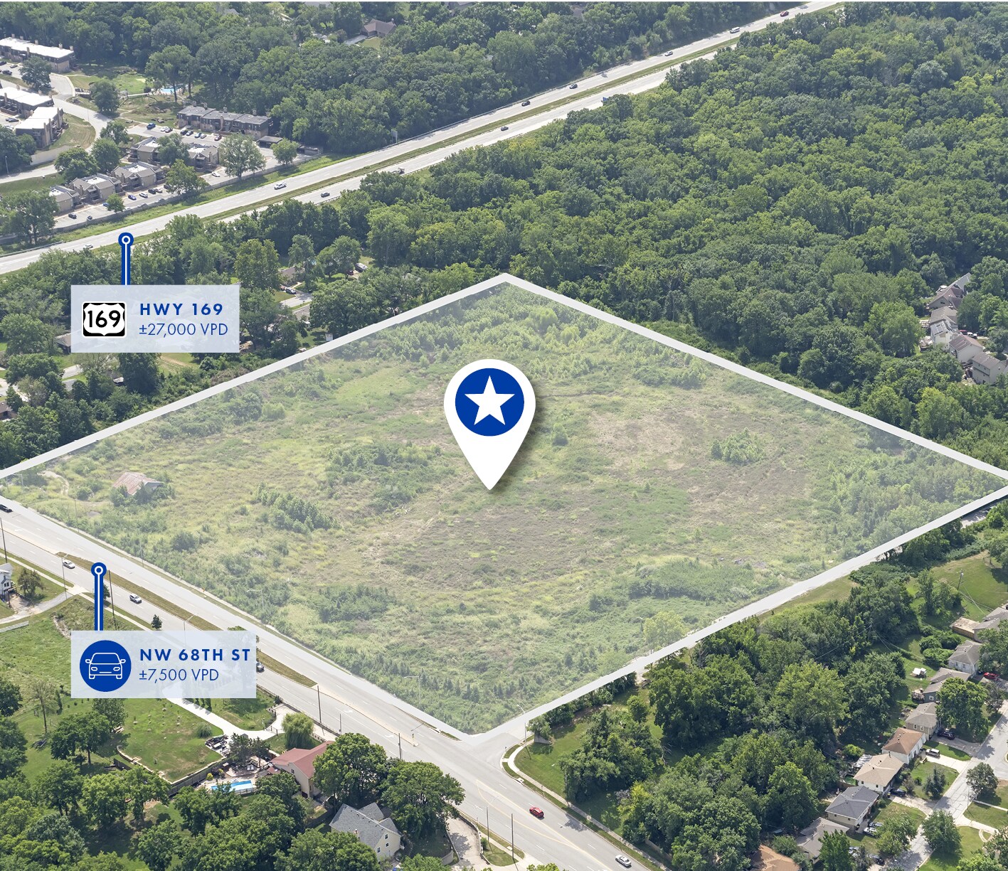 6717 N Holly St, Kansas City, MO à vendre Aérien– Image 1 sur 4
