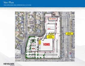 10311-10359 Sepulveda Blvd, Mission Hills, CA à louer Plan de site– Image 1 sur 1