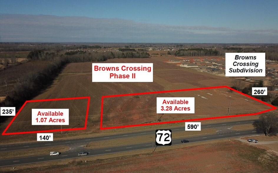 Hwy 72 E, Athens, AL à vendre - Aérien – Image 2 sur 3