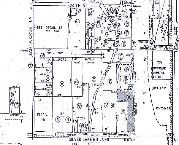 702 W Silverlake Rd, Tucson, AZ à vendre - Plan cadastral – Image 3 sur 3