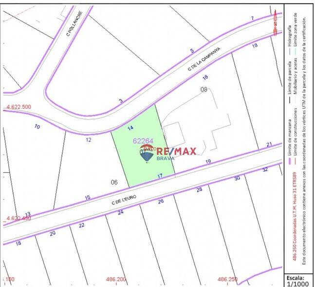 Terrain dans Lloret de Mar, Gerona à vendre - Plan d’étage – Image 2 sur 9