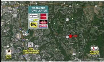 11721 Woodmore Rd, Bowie, MD - VUE AÉRIENNE  vue de carte - Image1