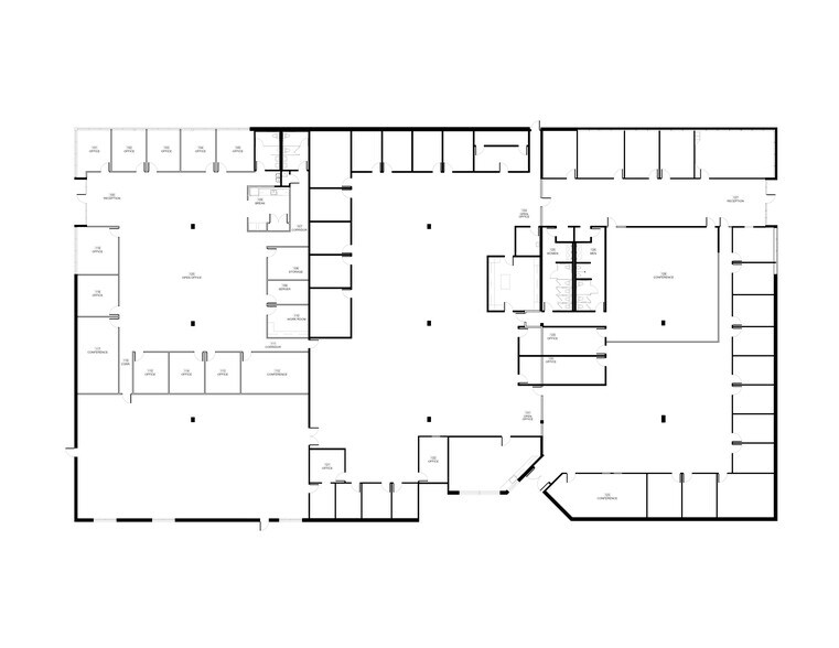 152-160 Continental Ave, Dallas, TX à louer - Plan de site – Image 2 sur 16