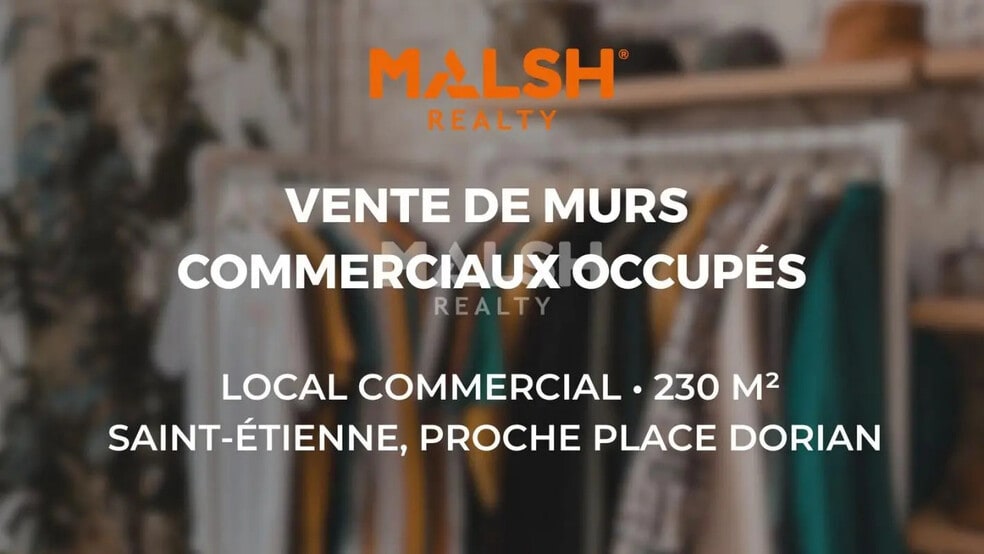 Local commercial dans Saint-Étienne à vendre - Photo de l’immeuble – Image 3 sur 3