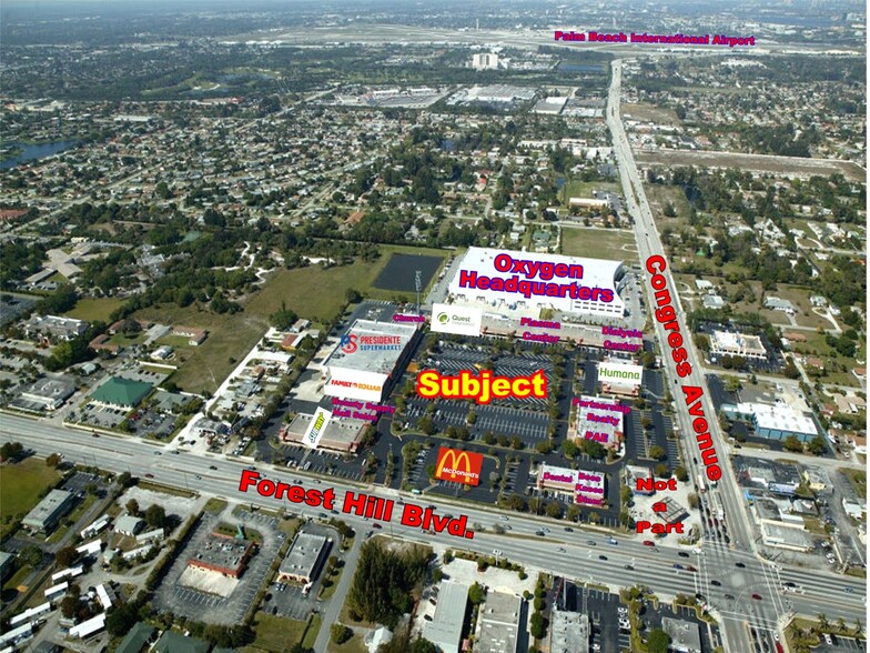 3113-3169 Forest Hill Blvd, West Palm Beach, FL à louer - Photo de l’immeuble – Image 2 sur 4