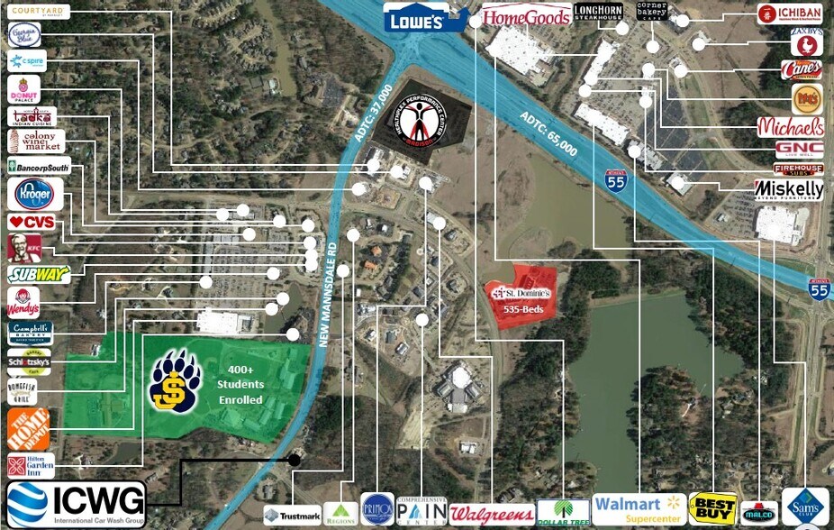 251 New Mannsdale Rd, Madison, MS à louer - Photo de l’immeuble – Image 2 sur 2