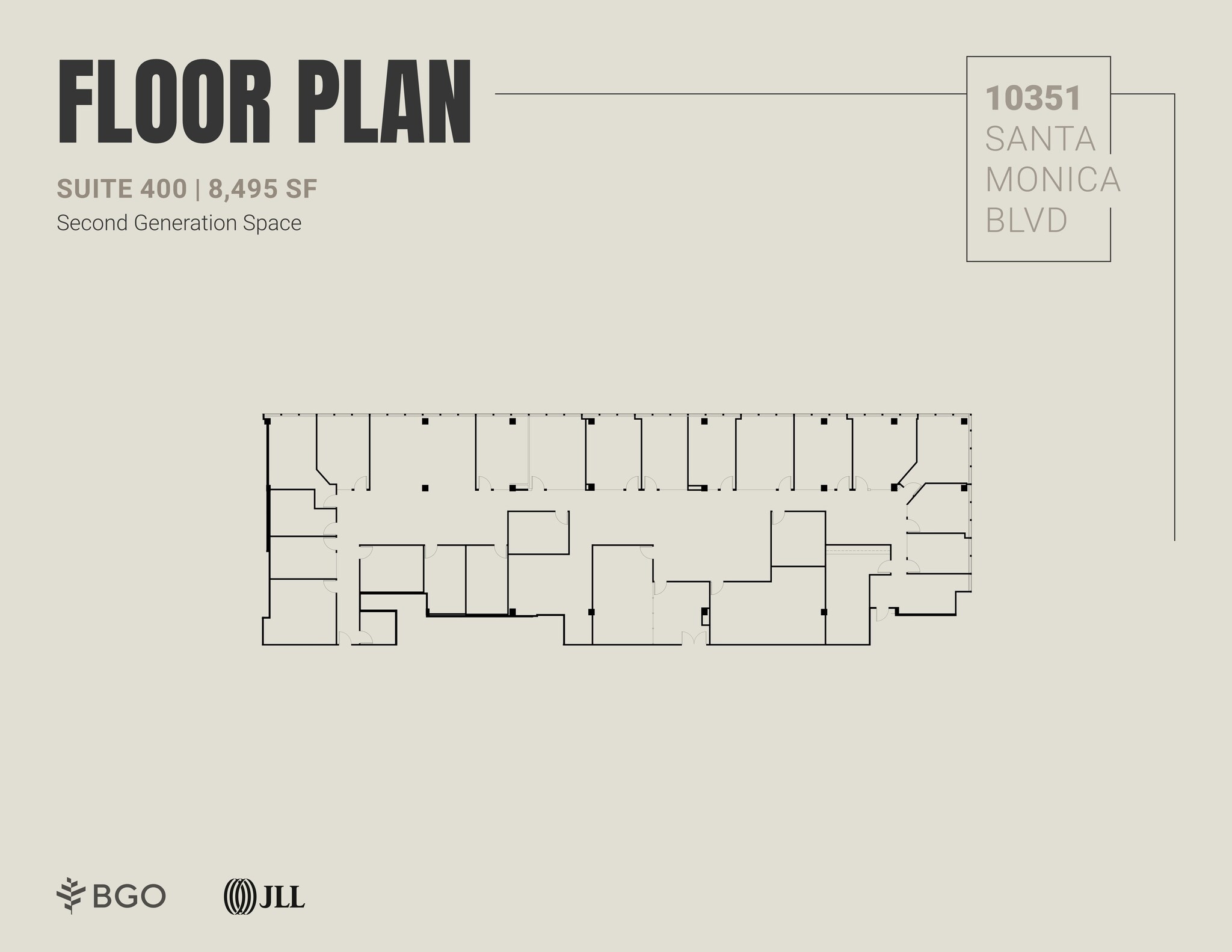 10351 Santa Monica Blvd, Los Angeles, CA à louer Plan de site– Image 1 sur 1