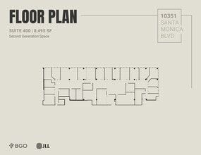 10351 Santa Monica Blvd, Los Angeles, CA à louer Plan de site– Image 1 sur 1