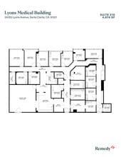 24355 Lyons Ave, Santa Clarita, CA à louer Plan d’étage– Image 1 sur 2