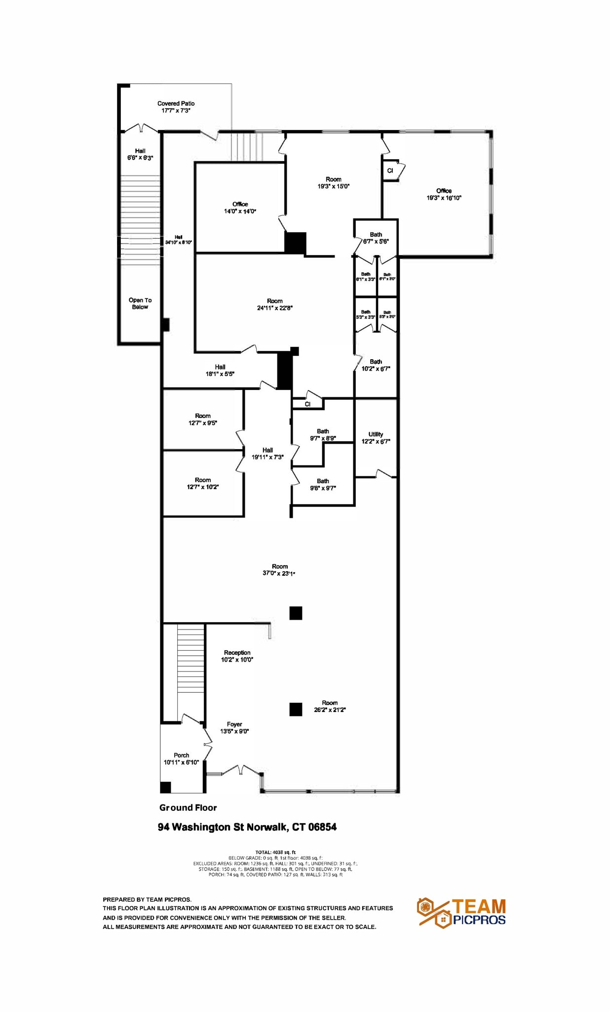 90 Washington St, Norwalk, CT à louer Plan de site– Image 1 sur 4