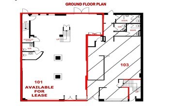 101-105 Murray St, Ottawa, ON à louer Plan d’étage– Image 1 sur 6