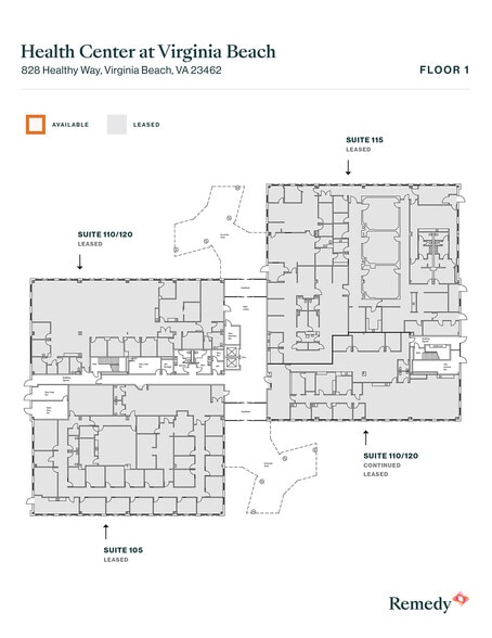 828 Healthy Way, Virginia Beach, VA à louer - Plan d’étage – Image 3 sur 5