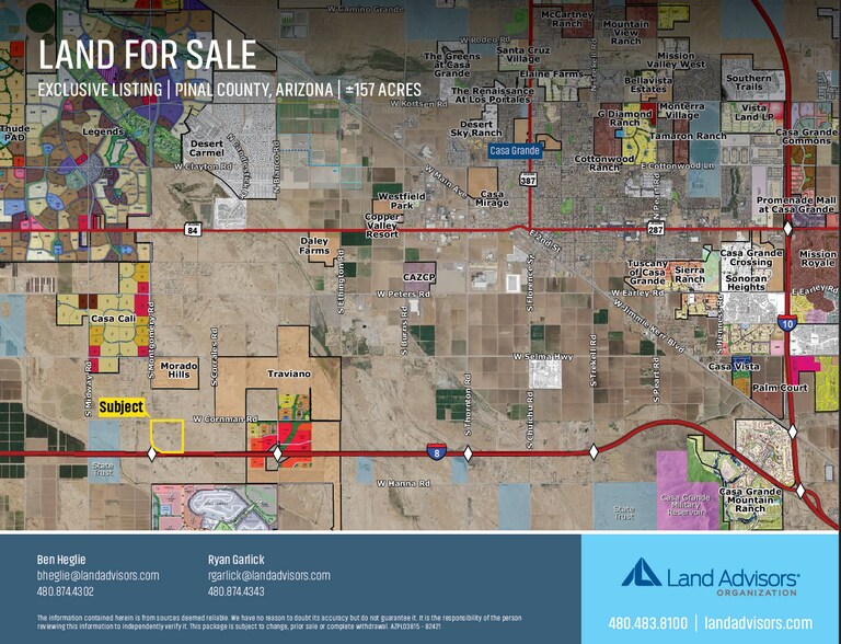00 S Montgomery Rd, Casa Grande, AZ à vendre - Aérien – Image 1 sur 1
