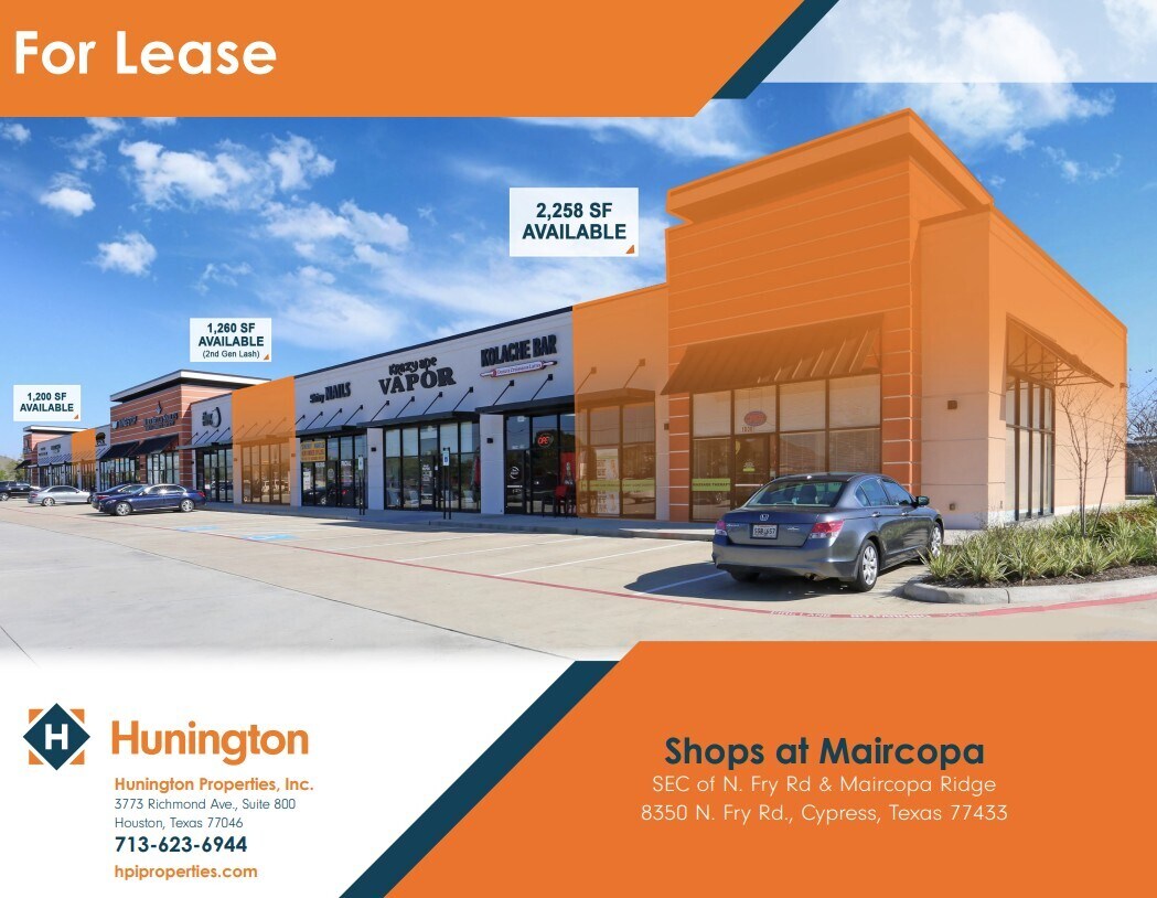 8350 Fry Rd, Cypress, TX à louer Photo de l’immeuble– Image 1 sur 2