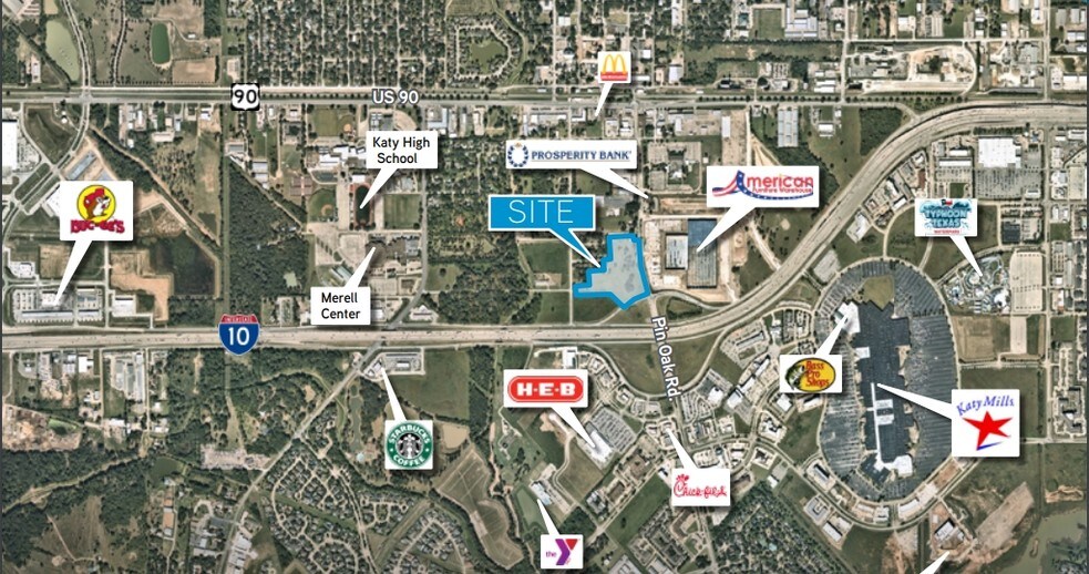 Pin Oak Road & Katy Freeway, Katy, TX à vendre - Photo de l’immeuble – Image 1 sur 1