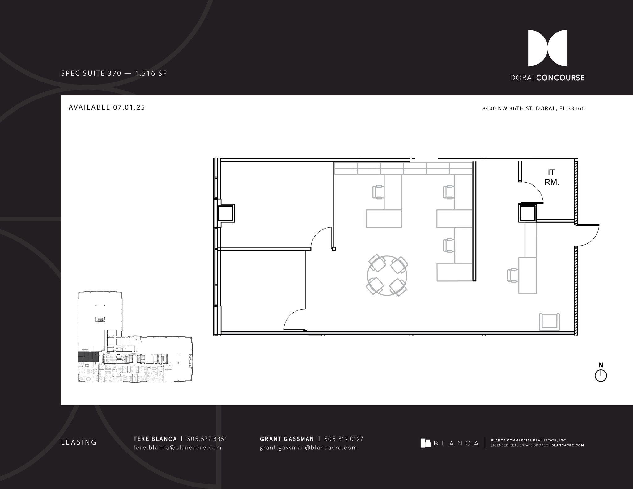 8400 NW 36th St, Doral, FL à louer Photo intérieure– Image 1 sur 1