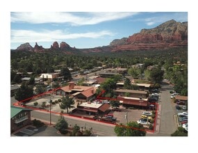 350 Jordan Rd, Sedona, AZ - Vue aérienne vue de carte - Image1