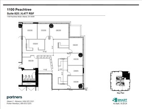 1100 Peachtree St Ne, Atlanta, GA à louer Plan d’étage– Image 1 sur 1