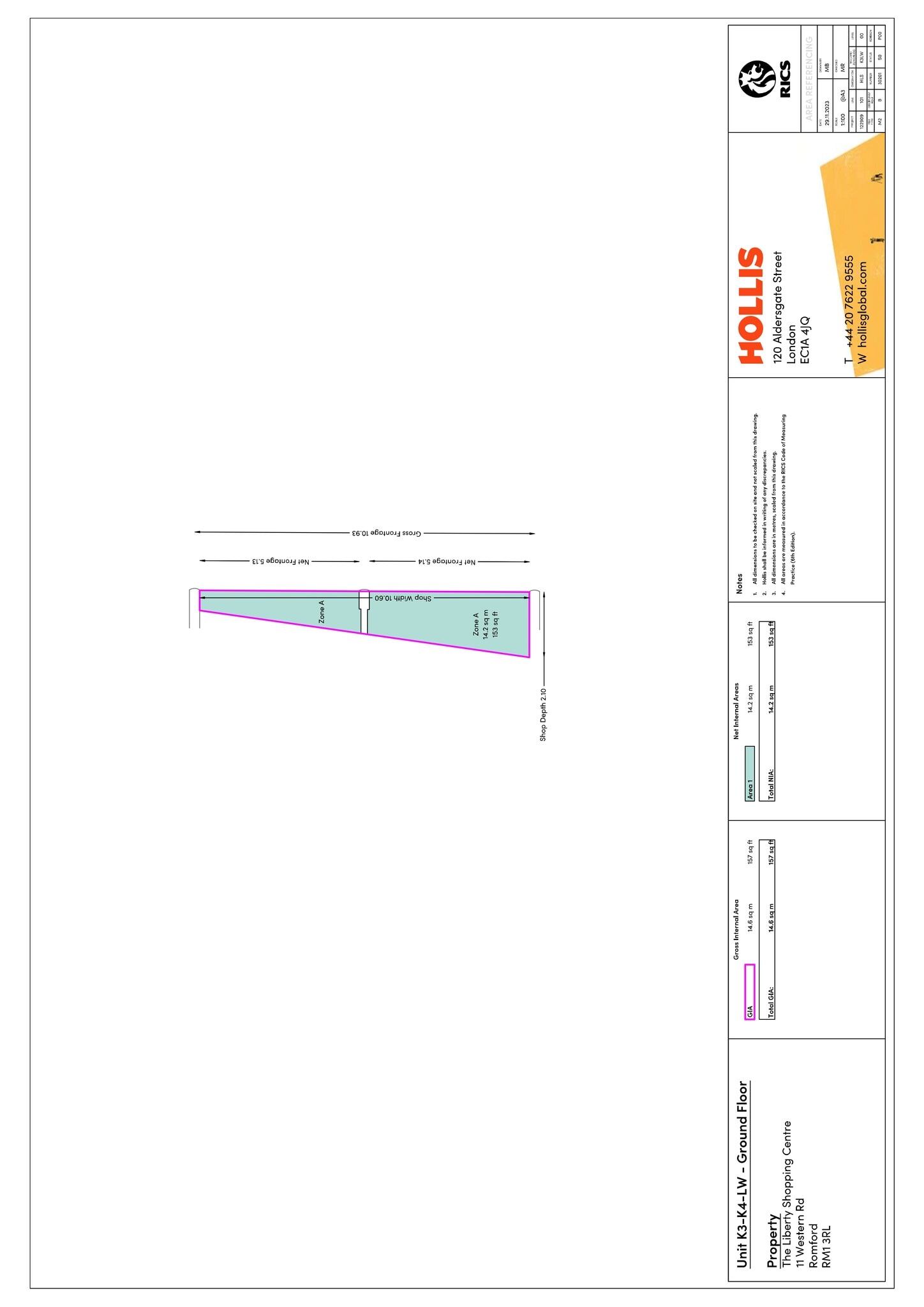 Liberty Shopping Centre, Romford à louer Plan de site– Image 1 sur 3