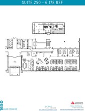 1650 Lake Cook Rd, Deerfield, IL à louer Plan d’étage– Image 1 sur 1