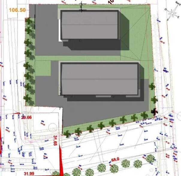 Local d’activités dans Saint-Ségal à louer - Plan de site – Image 3 sur 6