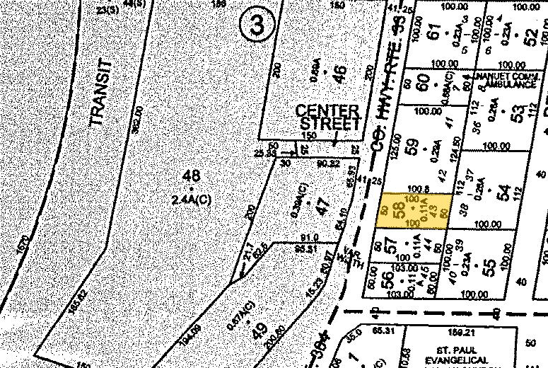 216-218 Main St, Nanuet, NY à louer - Plan cadastral – Image 2 sur 7