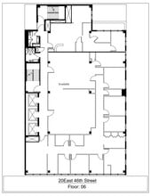 20 E 46th St, New York, NY à louer Plan de site– Image 1 sur 1
