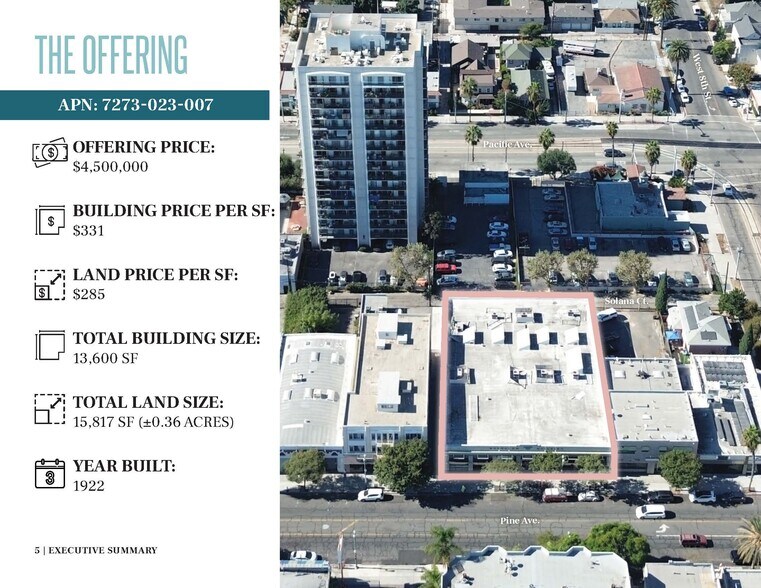 727-743 Pine Ave, Long Beach, CA à vendre - Photo de l’immeuble – Image 3 sur 6