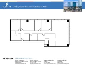 3010 Lyndon B Johnson Fwy, Dallas, TX à louer Plan d’étage– Image 2 sur 2