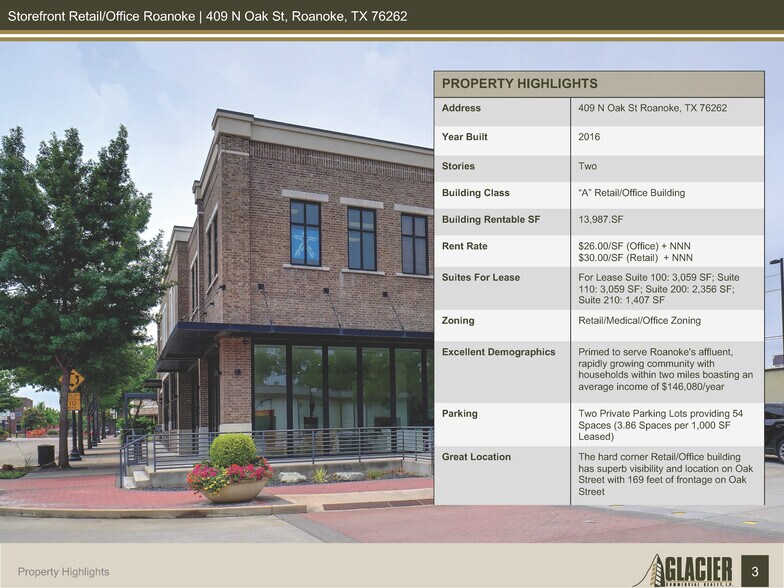 409 N Oak St, Roanoke, TX à louer - Photo de l’immeuble – Image 3 sur 86