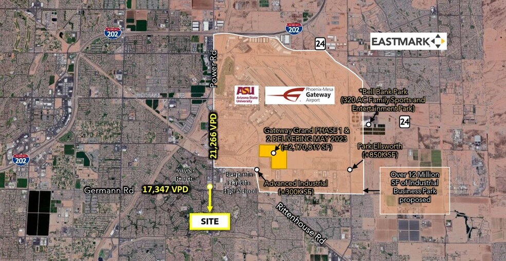 7494 S Power Rd, Gilbert, AZ à louer - Photo de l’immeuble – Image 1 sur 3