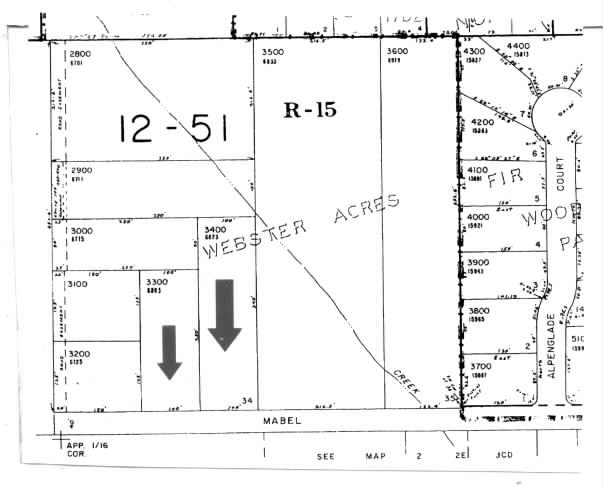 6803-6823 SE Mabel Ave, Milwaukie, OR à vendre - Plan cadastral – Image 2 sur 7