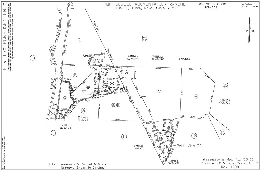 0 Soquel San Jose, Soquel, CA à vendre - Plan cadastral – Image 3 sur 3