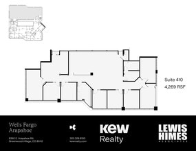 9350 E Arapahoe Rd, Greenwood Village, CO à louer Plan de site– Image 2 sur 9