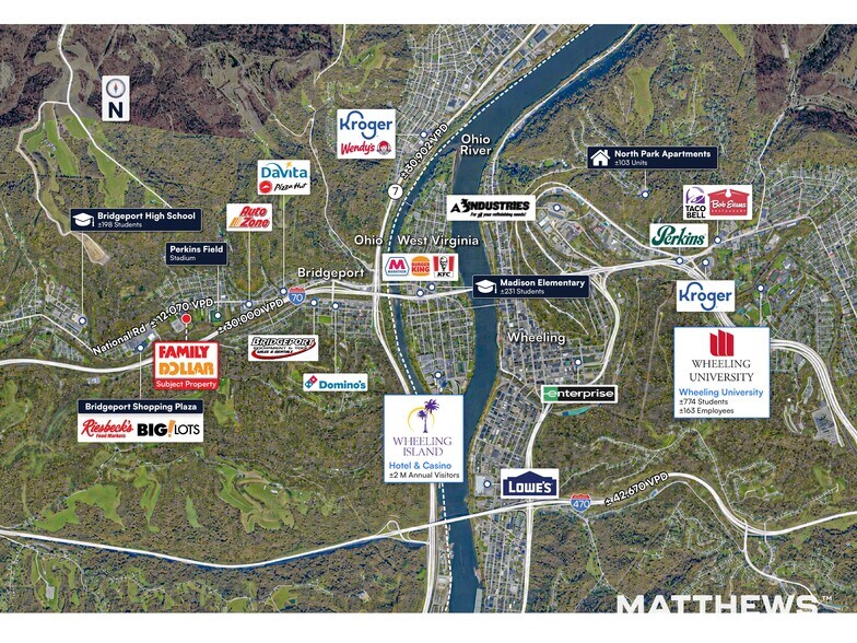 56330 National Rd, Bridgeport, OH à vendre - Photo de l’immeuble – Image 3 sur 4