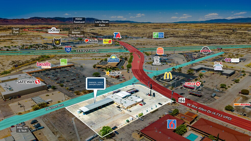 1190 W Rex Allen Dr, Willcox, AZ à vendre - Photo de l’immeuble – Image 2 sur 5