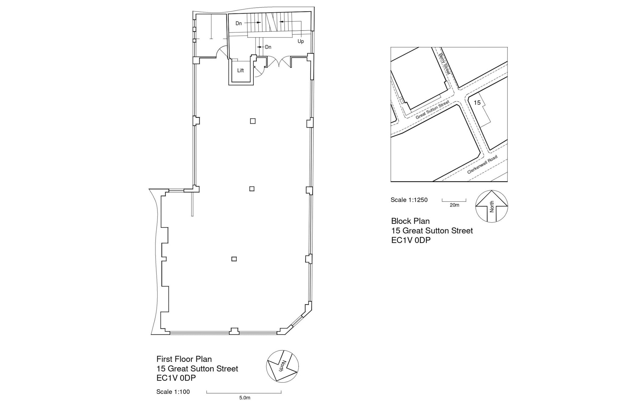 1-4 Berry St, Londres à louer Plan d’étage– Image 1 sur 5