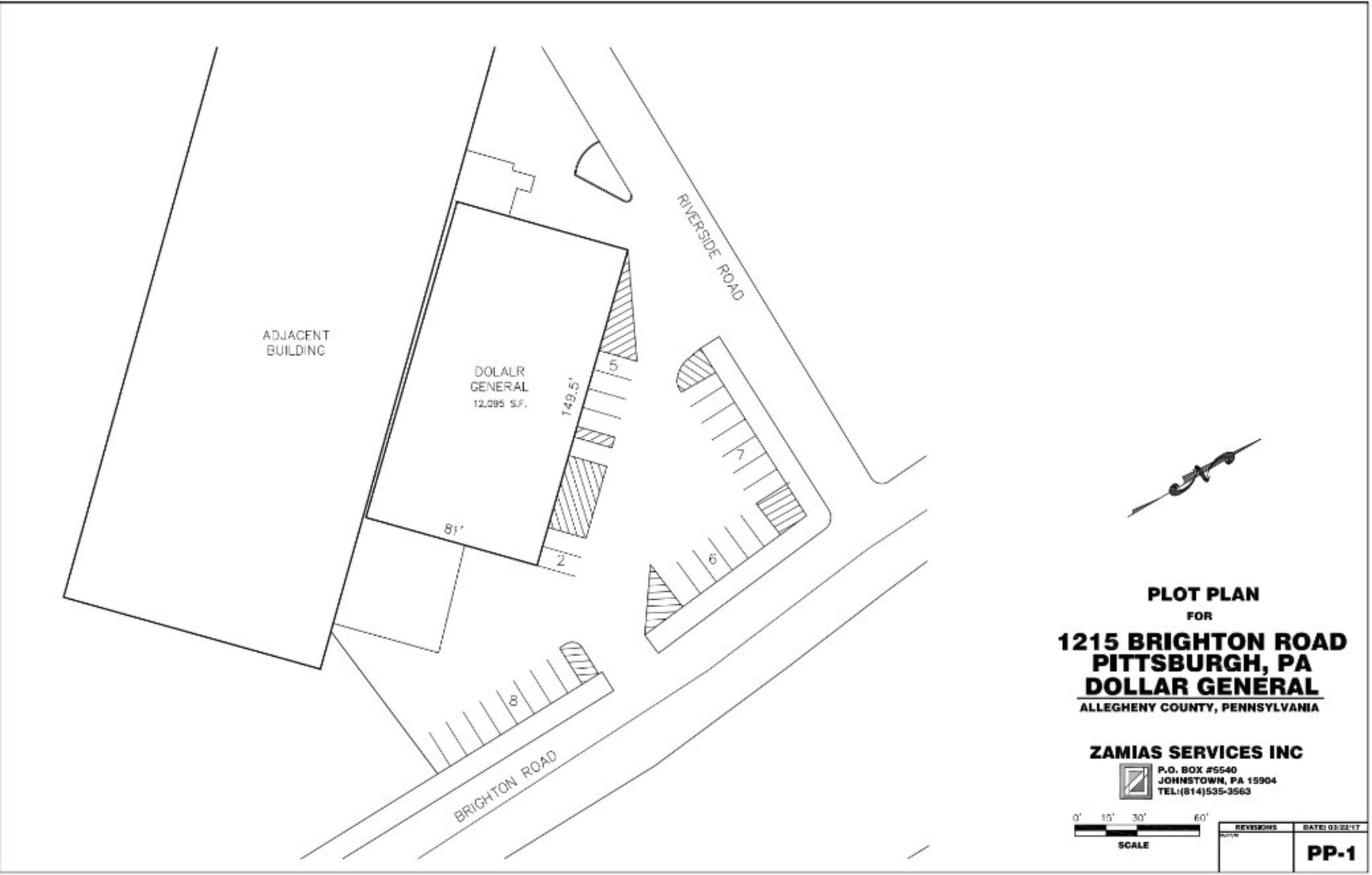 1215 Brighton Rd, Pittsburgh, PA à louer Plan de site– Image 1 sur 1