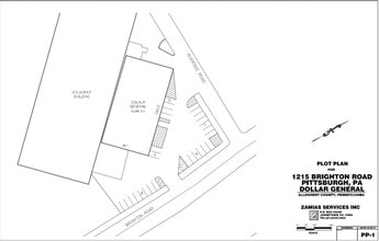 1215 Brighton Rd, Pittsburgh, PA à louer Plan de site– Image 1 sur 1