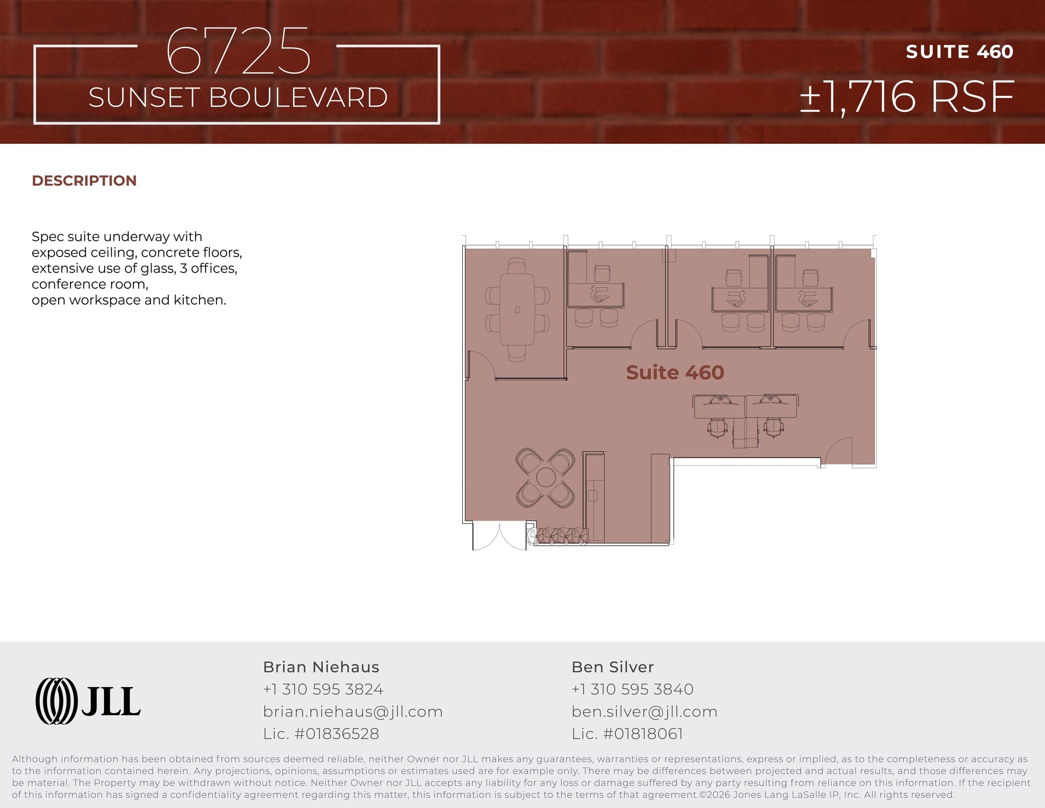 6725 W Sunset Blvd, Los Angeles, CA à louer Plan de site– Image 1 sur 1