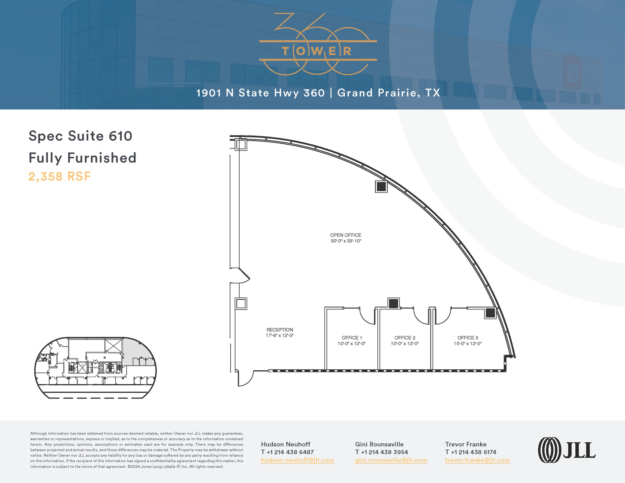 1901 N State Highway 360, Grand Prairie, TX à louer Plan d’étage– Image 1 sur 1