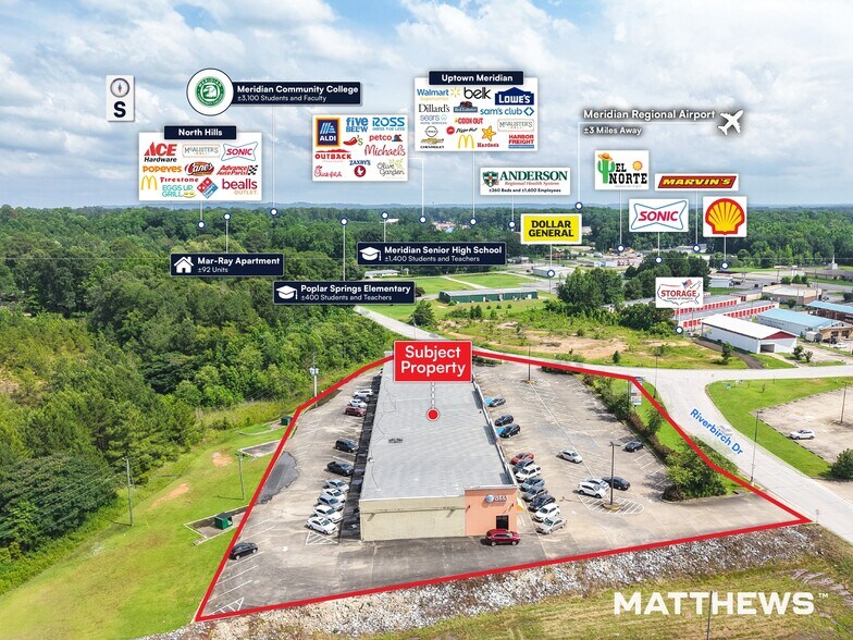 2514 67th Avenue Loop N, Meridian, MS à vendre - Photo de l’immeuble – Image 3 sur 4